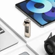 Флеш накопитель USAMS US-ZB276 USB3.2+Type-C GEN1 Dual Ports Aluminum Alloy 5G Flash Drive 512Gb (silver) (227003) - изображение 3