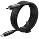 Дата кабель HOCO U136 Prize Type-C to Type-C 60W (1.2m) (Black) (214237) - зображення 3