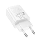Мережевий зарядний пристрій HOCO N63 Gentle PD30W+QC3.0 (1USB-A/1C) (White) (219653) - зображення 2