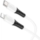 Дата кабель HOCO X82 Silicone Type-C to Lightning 20W (1m) (White) (230158) - зображення 2