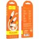 Дата кабель HOCO X82 Silicone Type-C to Lightning 20W (1m) (White) (230158) - зображення 4