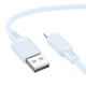 Дата кабель Borofone BX115 Lotto USB to Lightning 2.4A (1m) (Blue) (219550) - зображення 3