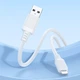 Дата кабель Borofone BX115 Lotto USB to Lightning 2.4A (1m) (Blue) (219550) - зображення 5