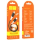 Дата кабель HOCO X82 Silicone Type-C to Lightning 20W (1m) (Black) (230157) - зображення 5