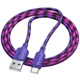 Дата кабель HOCO X116 Meridian USB to Type-C 3A (1m) (Gradient Purple Mix) (228984) - изображение 3