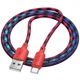 Дата кабель HOCO X116 Meridian USB to Type-C 3A (1m) (Gradient Red Mix) (228985) - зображення 3