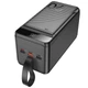 Power Bank Hoco 90000 mAh J123D Element 22.5W+PD20W Black - зображення 2