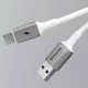 Дата кабель Proove Flex Metal Type-C to Lightning 27W (1m) (White) (203617) - изображение 3