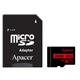Карта памяти Apacer microSDHC (UHS-1) 32Gb class 10 V10 A1 R100MB/s + SD adapter (Black) (200012) - изображение 1