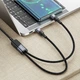 Дата кабель HOCO U139 Type-C to Type-C/Type-C 100W (1.2m) (Black) (219702) - зображення 4