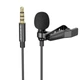 Микрофон петличный Borofone BFK11 Elegant lavalier 3.5mm (2m) (Black) (207478) - изображение 1