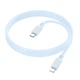Дата кабель Borofone BX115 Lotto Type-C to Lightning 27W (1m) (Blue) (219540) - зображення 3