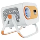 Проектор 4k Android JY325 (White / Orange) Epik (230099) - изображение 5