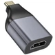 Перехідник HOCO UA33 Type-C to HDTV (Metal grey) (219739) - зображення 2