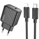 Сетевое зарядное устройство HOCO CS22A Value PD30W + Type-C to Lightning (Black) (185994) - изображение 1