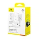 Сетевое зарядное устройство Baseus Palm Fast Charger 20W (1USB-A/1C) + кабель Type-C to Type-C (P10111608) (Moon White) (226920) - изображение 6