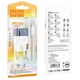 Сетевое зарядное устройство HOCO C125A Transparent 1C PD20W + Type-C to Type-C (Transparent blue) (192188) - изображение 5