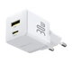 СЗУ Baseus Palm Fast Charger PD30W+QC3.0 (1USB-A/1C) + кабель Type-C to Type-C (P1011160A) Moon White - изображение 2