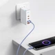Дата кабель Baseus Crystal Shine Series USB to Type-C 100W (1.2m) (CAJY00040) (Purple) (191125) - изображение 6