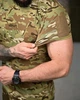 Бавовняна футболка Мультикам 95% бавовна, камуфляжна футболка для чоловіків XXL - зображення 4