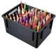 Коробка Meiho Squid Stocker Bm-S 225x168x120mm Black - изображение 2