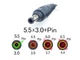 Блок питания для Samsung R462, R463, R464, RC420, RC425, RF411, RV408, RV410, RV508, Q330, QX310 (19V 3.16A 65W (5.5*3.0+Pin)) - изображение 2