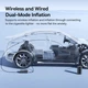Автомобільний насос Baseus PrimeTrip VA1 Wired and Wireless 2-in-1 Tire Inflator Cosmic Black - изображение 8