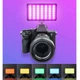 Накамерне відеосвітло LED CH VL-1158 RGB 8W 2700-6500K Black - изображение 4