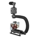 Одноосьовий стабілізатор Gimbal Stabilizer CH AY-49U Multifunctional Microphone та LED - изображение 6