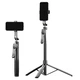 Монопод-трипод CH K29 Button Bluetooth 2.15m Black - зображення 1