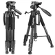 Штатив-трипод Tripod Stand Multifunctional Neepho NP-8850 1.75m Black - зображення 3
