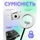 Штатив-трипод WALKER WTR-18 для кольцевой лампы и смартфона регулируемый держатель - изображение 5