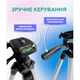Штатив-трипод WALKER WTR-18 для кольцевой лампы и смартфона регулируемый держатель - изображение 6