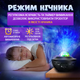 Музыкальный ночник звездное небо проектор звёзд лазерный светильник галактика с блютуз колонкой и пультом дети - изображение 2