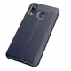 Чехол-накладка Logarm TPU Leather для Samsung A205F Galaxy A20 / A305F Galaxy A30 2019 Синий Без бренда - изображение 2