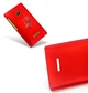 Чехол Pudini Rubber для Microsoft Lumia 435 / Lumia 532 Красный Без бренда - изображение 2