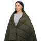 Одеяло мультифункциональное 3в1 с чехлом CAMPING MULTIFUNCTIONAL PUFFY BLANKET 4Monster 510 г 200x144см Нейлон Полиэстер 100% цвет оливковый C-PBF-144 - изображение 5