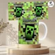 Чашка Кружка Autoprint Minecraft Майнкрафт Белая 330 мл (CUP073) - изображение 1