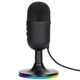 Ігровий мікрофон MARVO MIC-06 з RGB-підсвічуванням, USB, AUX Black - зображення 3