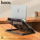 Подставка для ноутбука с охлаждением и RBG подсветкой Куллер HOCO DH11 с регулировкой угла наклона и подставкой для телефона Black - изображение 7