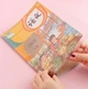 Самоклеящиеся обложки AdersWrap для книг и тетрадей, 7 обложек, 10 наклеек, прозрачные - изображение 4