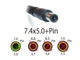 Блок питания для Dell Precision M20, M60, M65, M70, M90, M170, M1210 (19.5V 3.34A 65W (7.4*5.0+pin)). High - изображение 2