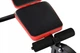 Складная тренировочная скамья Funfit 3864 до 110 кг со стойками для штанги Черно-красная - изображение 12