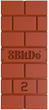 Adapter 8BitDo USB Wireless Adapter 2 Brown (RET00311) - obraz 1