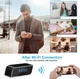 Беспроводная WiFi IP-камера в виде настенных часов FullHD для наблюдения с ночным видением пластик черный - изображение 5