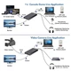 Внешняя карта видеозахвата USB 3.0 4K HDMI Capture карта 1080P 60fps видеорекордер UVC UAC для OBS VLC - изображение 5