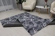 Ковер с прорезиненой основой Soft 2х2 м. Серый 11147-2 gray - изображение 7