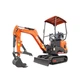 Мініекскаватор дизельний GTM G-Tex 1200 (7.5 кВт, 10.2 к.с., до 1.72 м, 1200 кг) - зображення 4