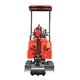 Миниэкскаватор дизельный GTM G-Tex 1000 (7.5 кВт, 10.2 л.с., до 1.71 м, 1000 кг) - изображение 3
