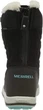 Дитячі зимові черевики для дівчинки Merrell Kid's Heidi Waterproof Snow Black 28 17,5 см чорні (MK163215K) - зображення 5